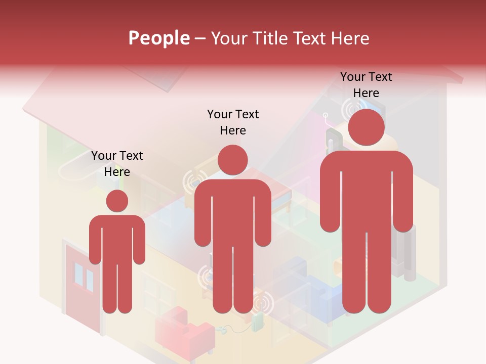 Wifi Network Area PowerPoint Template