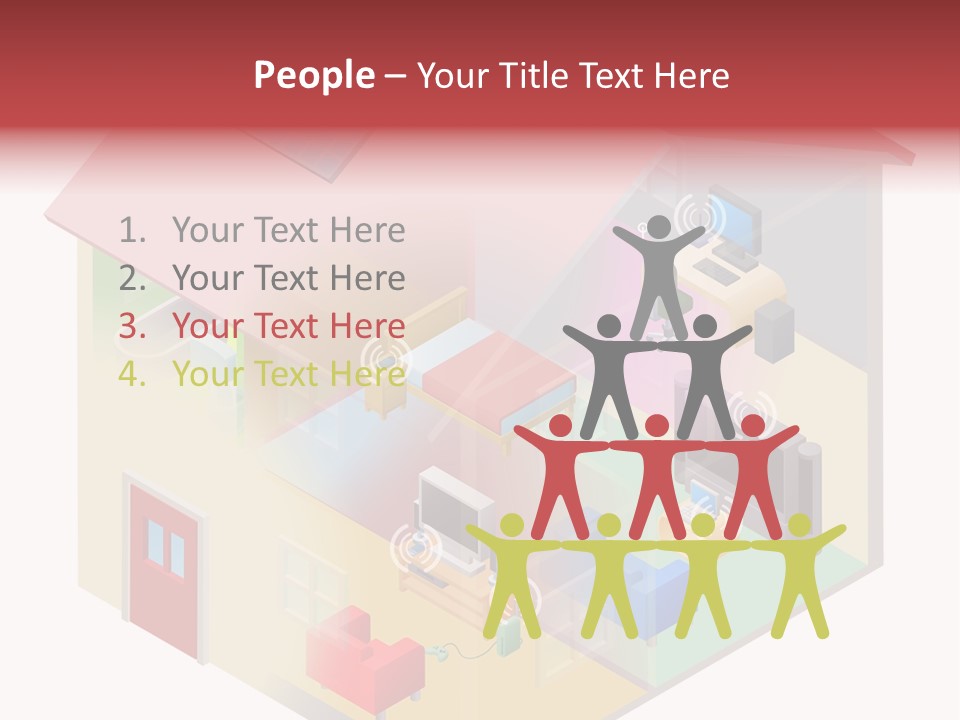 Wifi Network Area PowerPoint Template