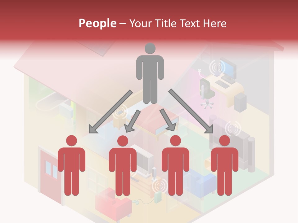 Wifi Network Area PowerPoint Template