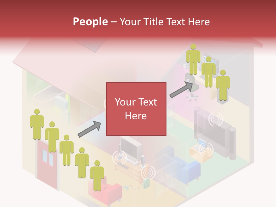 Wifi Network Area PowerPoint Template
