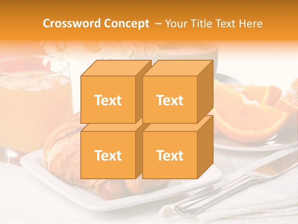 Coffee Bakery Liquid PowerPoint Template