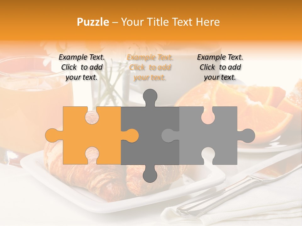 Coffee Bakery Liquid PowerPoint Template