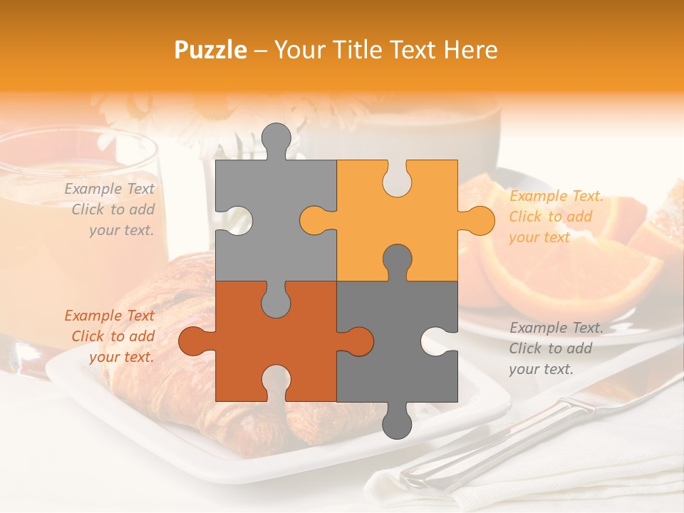 Coffee Bakery Liquid PowerPoint Template