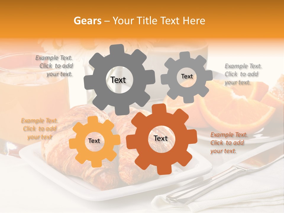 Coffee Bakery Liquid PowerPoint Template