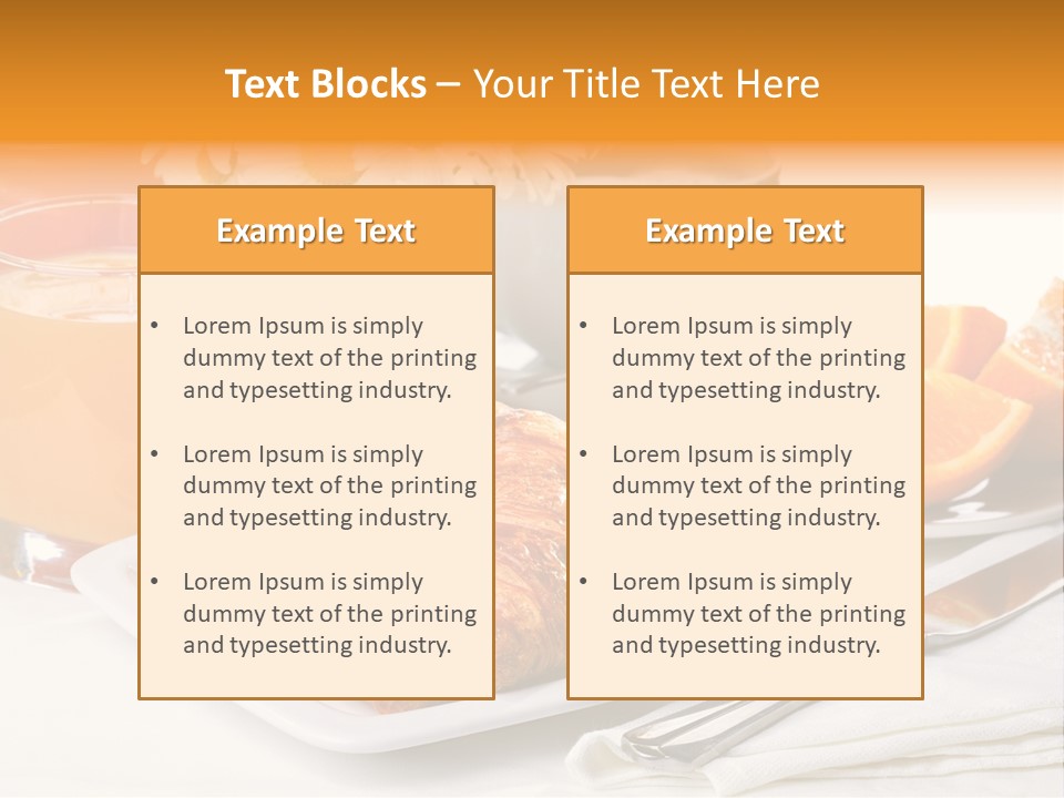 Coffee Bakery Liquid PowerPoint Template