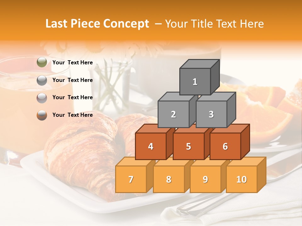 Coffee Bakery Liquid PowerPoint Template