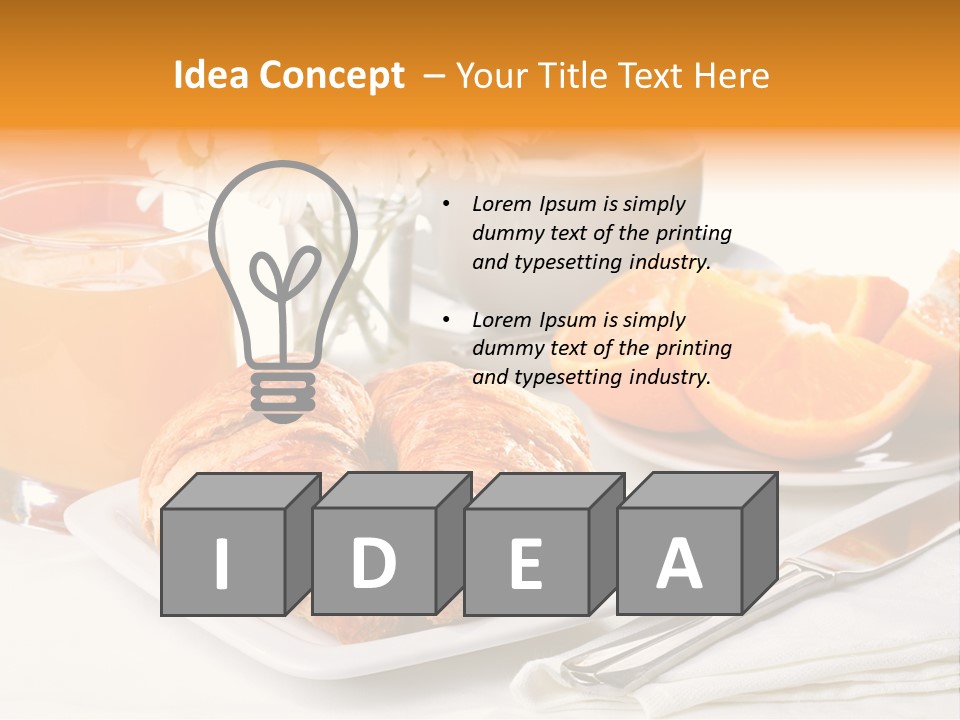 Coffee Bakery Liquid PowerPoint Template