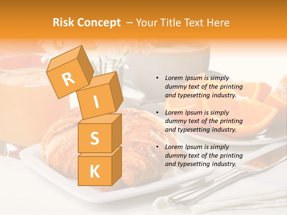 Coffee Bakery Liquid PowerPoint Template