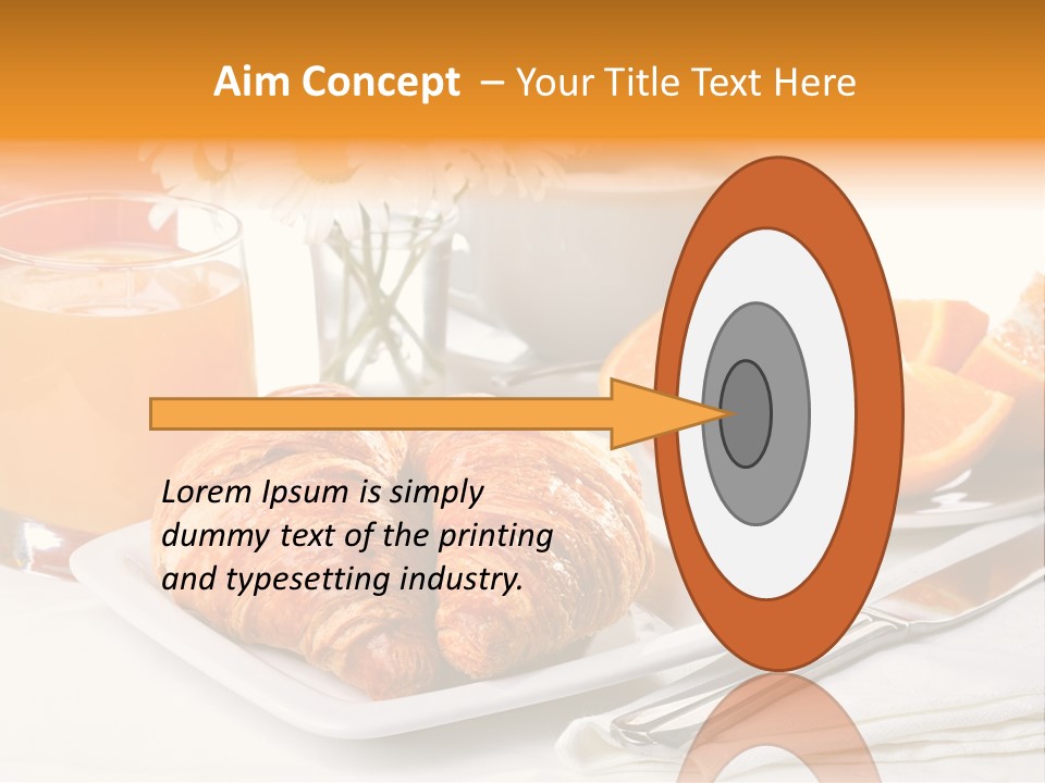 Coffee Bakery Liquid PowerPoint Template