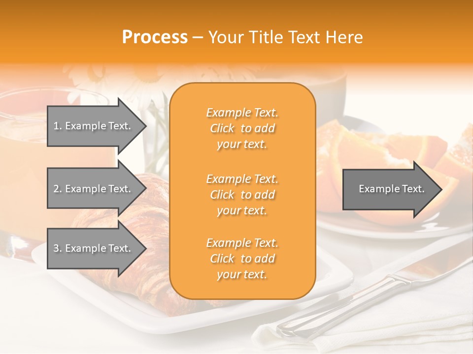 Coffee Bakery Liquid PowerPoint Template