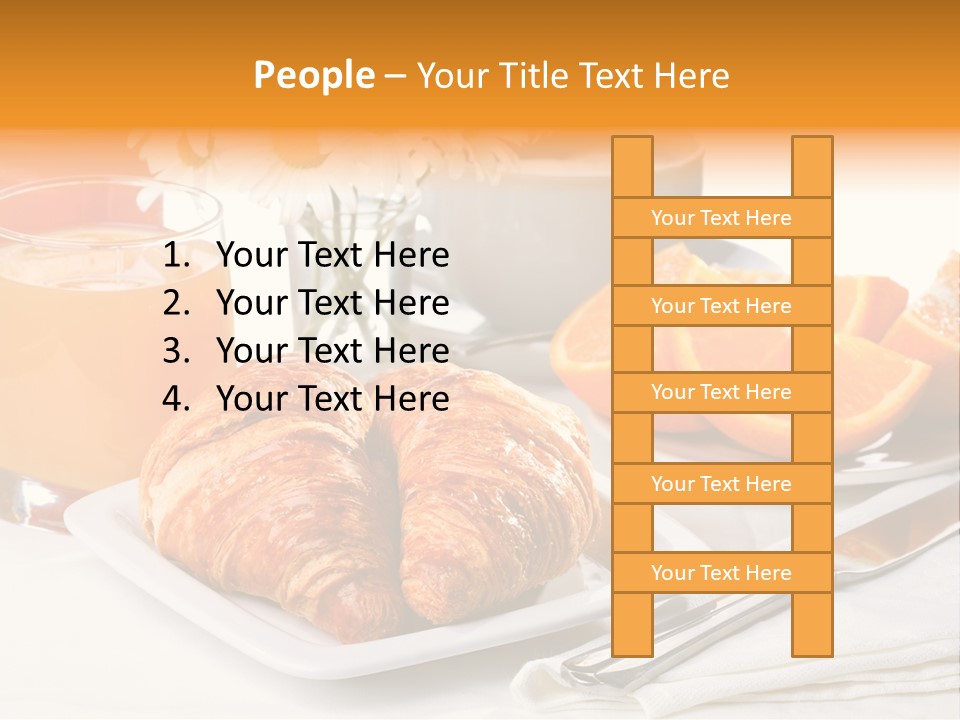 Coffee Bakery Liquid PowerPoint Template