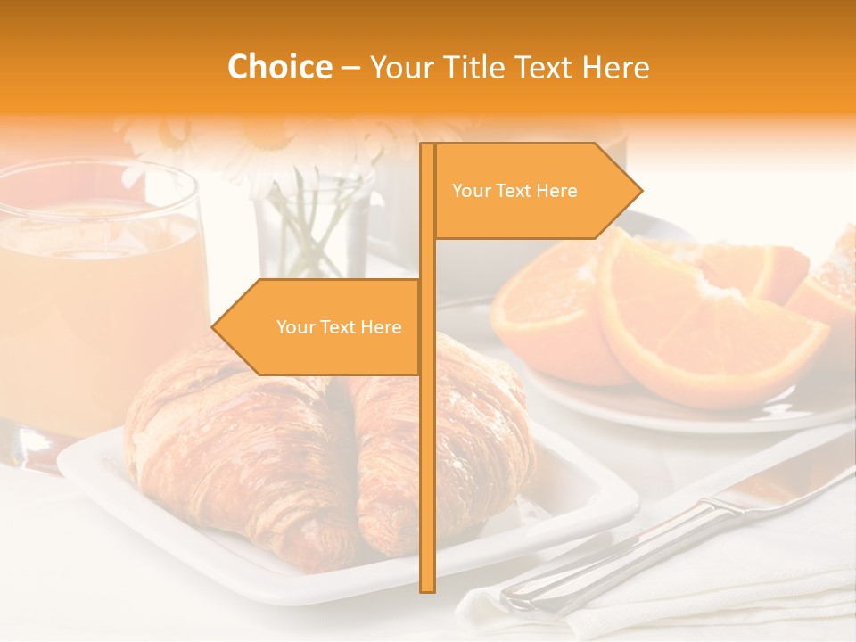 Coffee Bakery Liquid PowerPoint Template