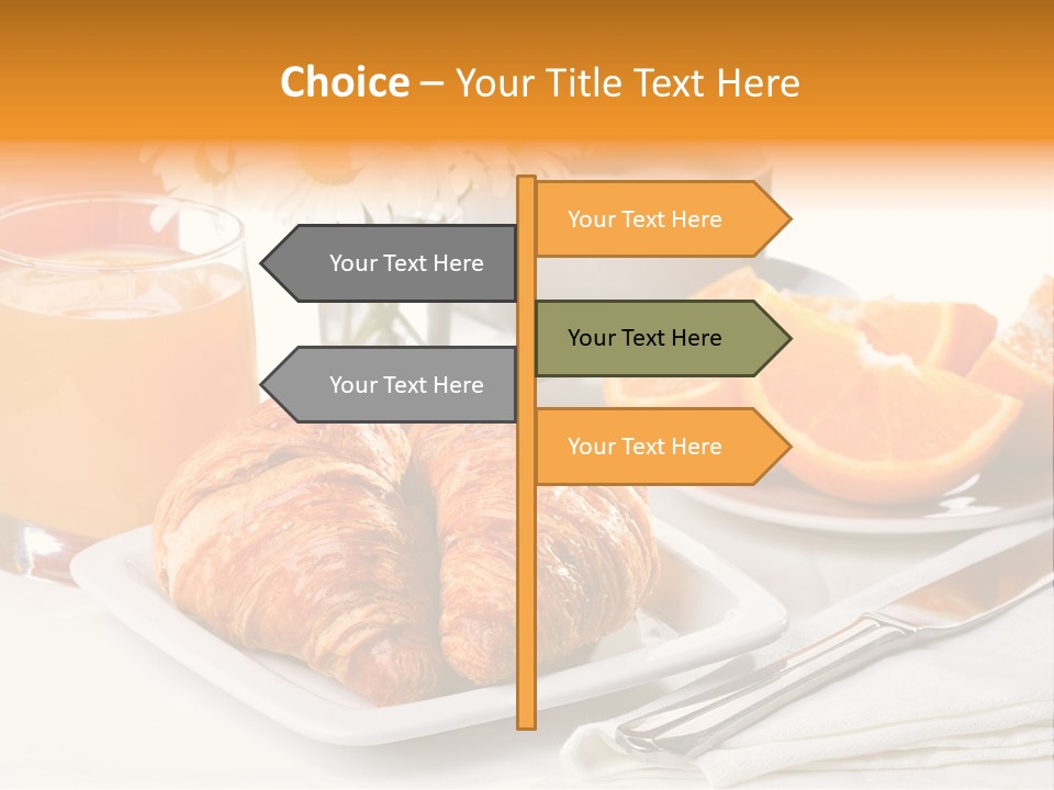 Coffee Bakery Liquid PowerPoint Template