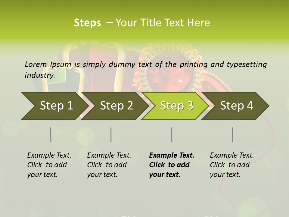Tilak Hand Abstract PowerPoint Template