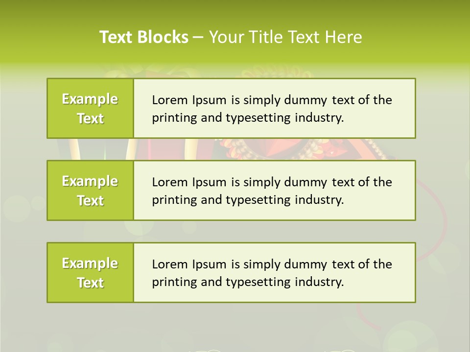 Tilak Hand Abstract PowerPoint Template