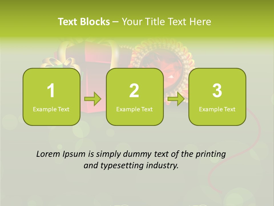 Tilak Hand Abstract PowerPoint Template