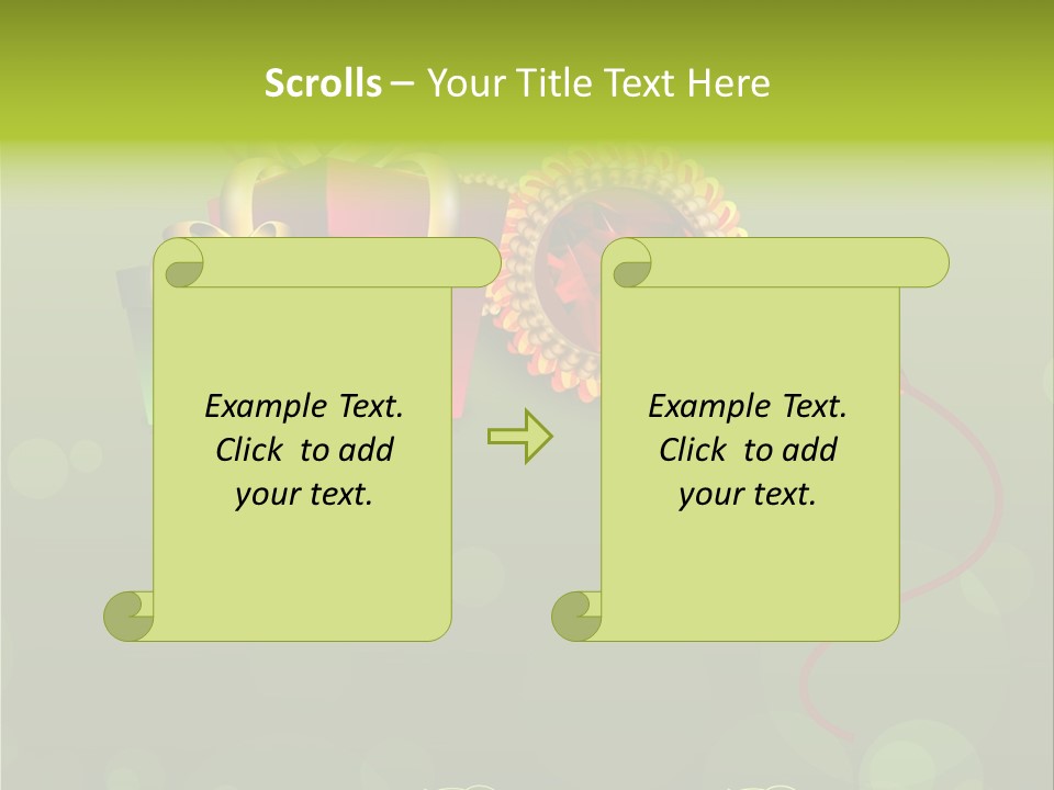 Tilak Hand Abstract PowerPoint Template