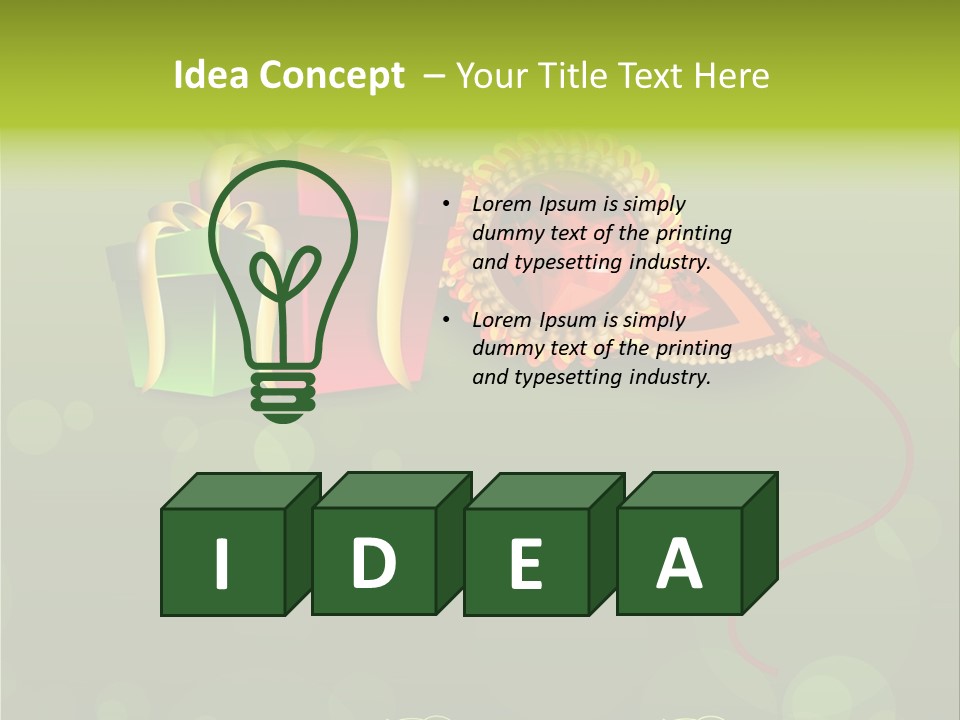 Tilak Hand Abstract PowerPoint Template