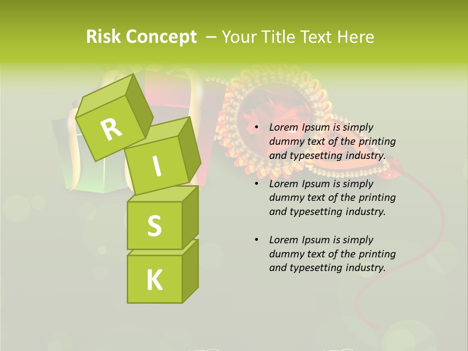 Tilak Hand Abstract PowerPoint Template