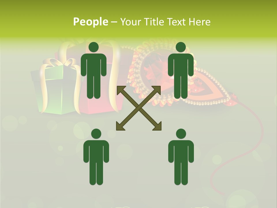 Tilak Hand Abstract PowerPoint Template