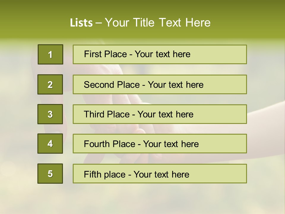 Care Childhood Trust PowerPoint Template
