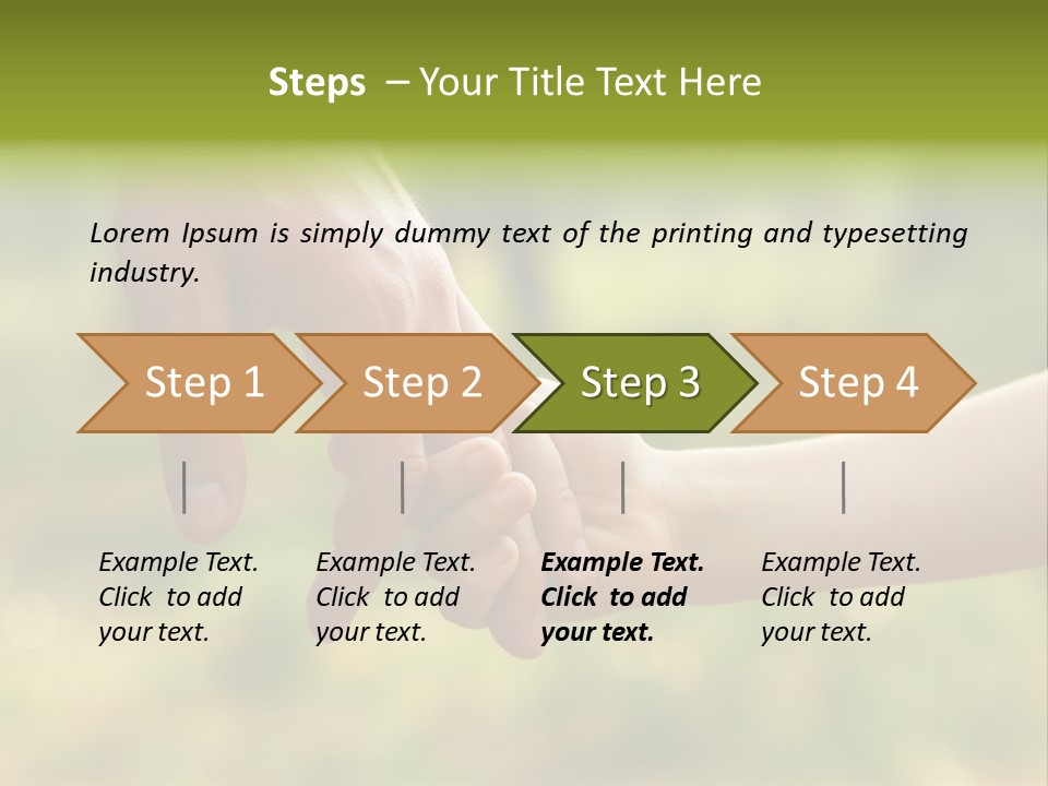 Care Childhood Trust PowerPoint Template