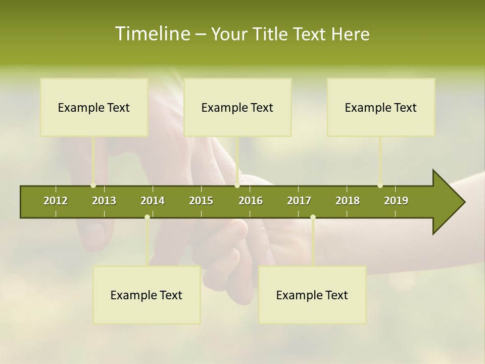 Care Childhood Trust PowerPoint Template