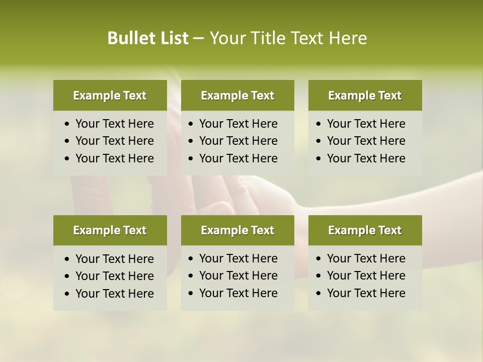 Care Childhood Trust PowerPoint Template