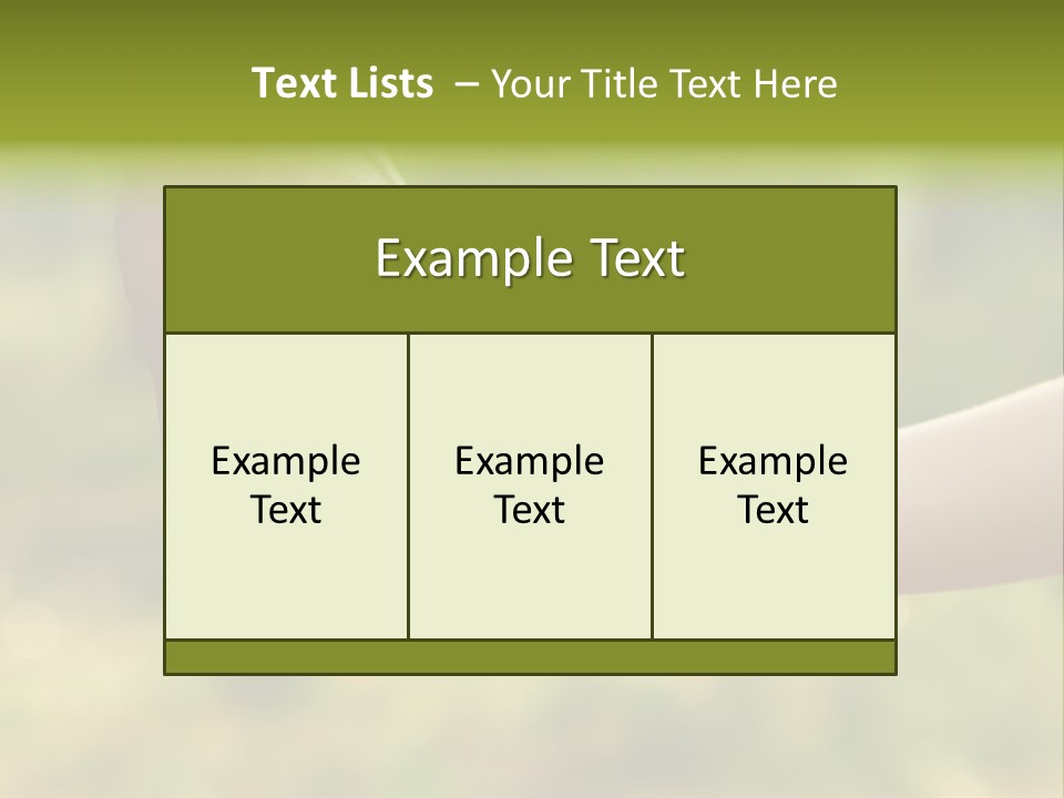 Care Childhood Trust PowerPoint Template