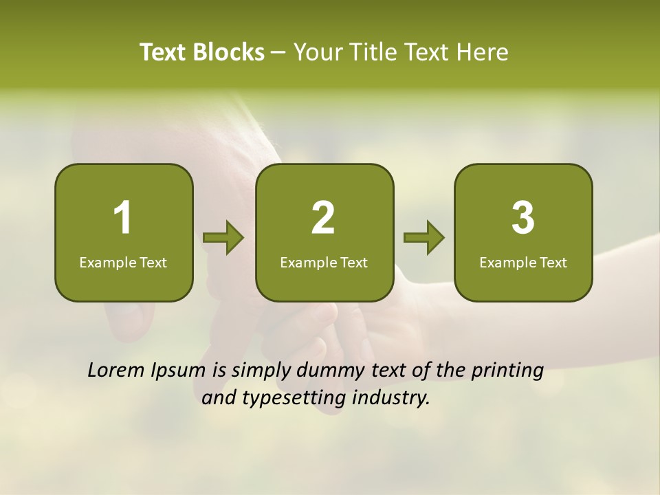 Care Childhood Trust PowerPoint Template