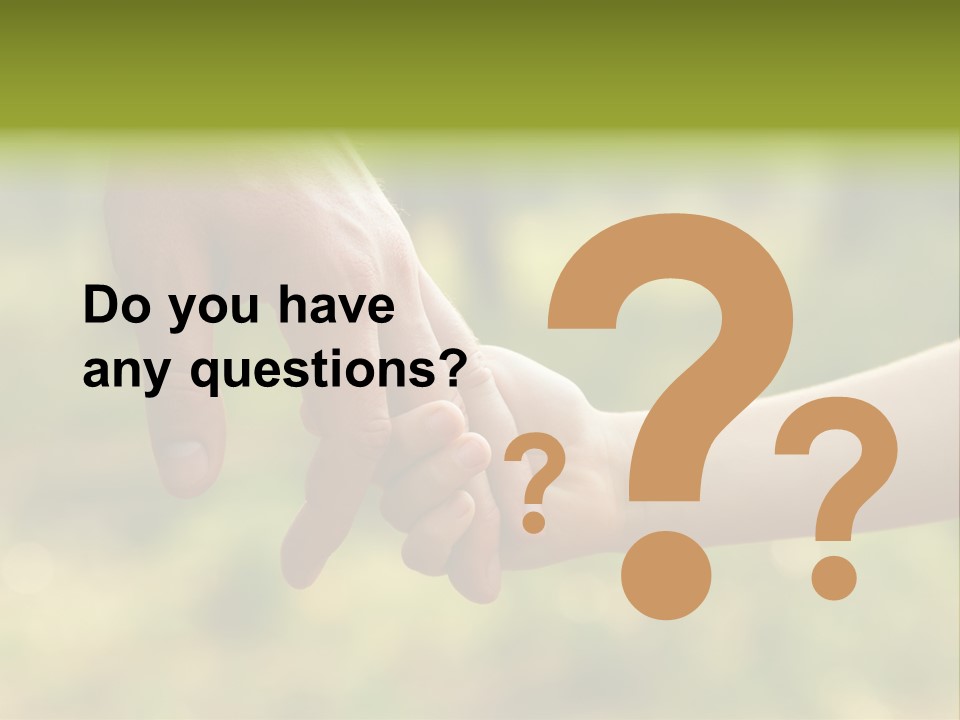 Care Childhood Trust PowerPoint Template