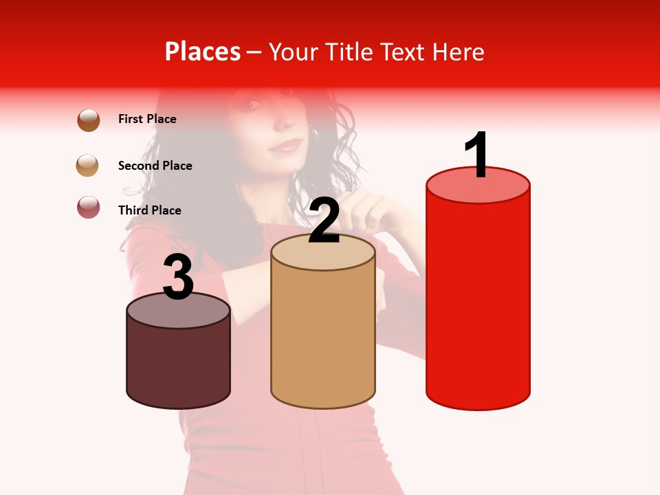 Attention Miss Business PowerPoint Template