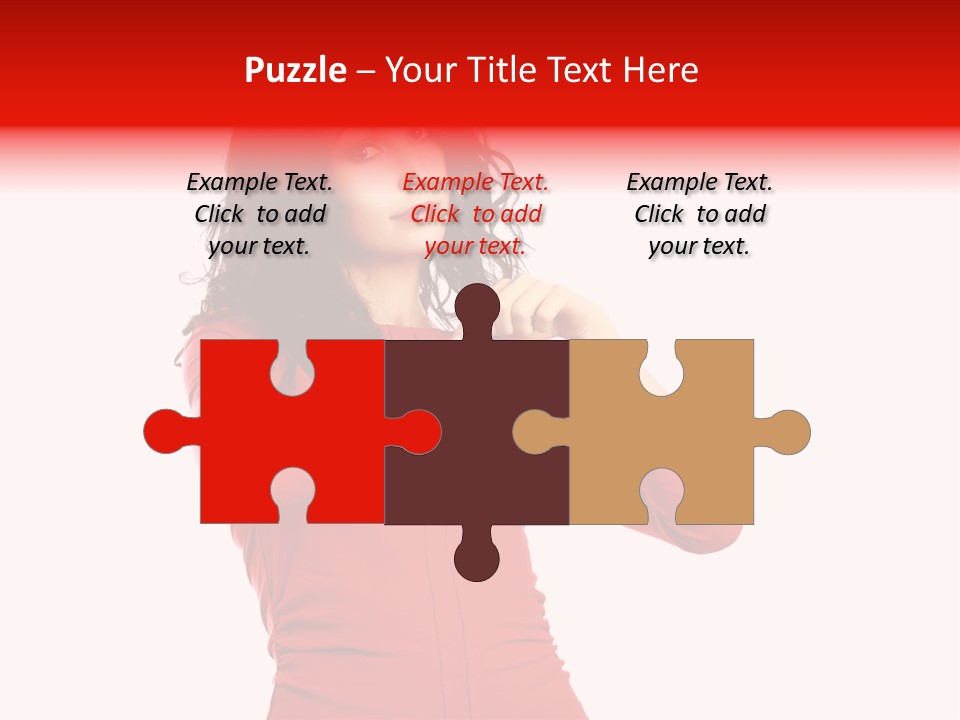 Attention Miss Business PowerPoint Template