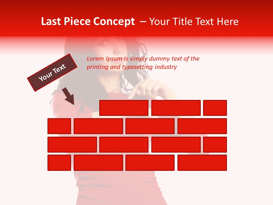 Attention Miss Business PowerPoint Template