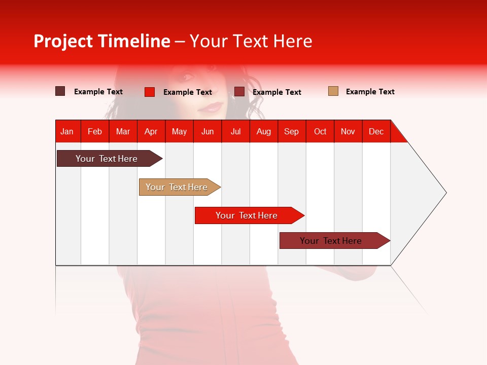 Attention Miss Business PowerPoint Template