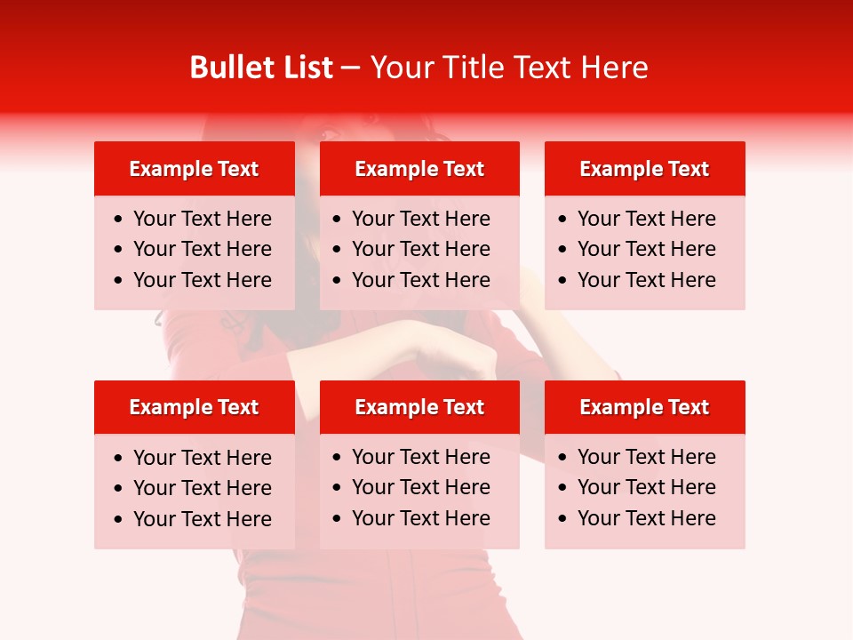 Attention Miss Business PowerPoint Template