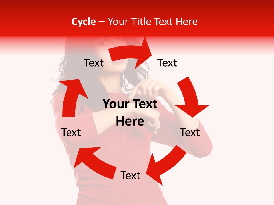 Attention Miss Business PowerPoint Template