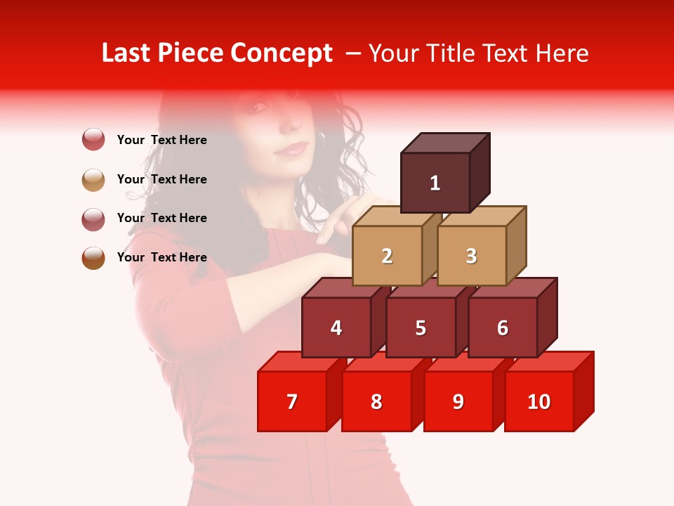 Attention Miss Business PowerPoint Template