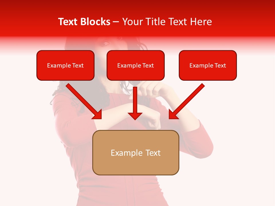 Attention Miss Business PowerPoint Template