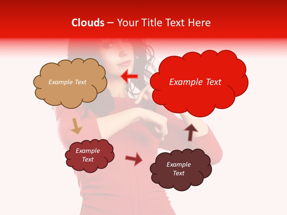 Attention Miss Business PowerPoint Template