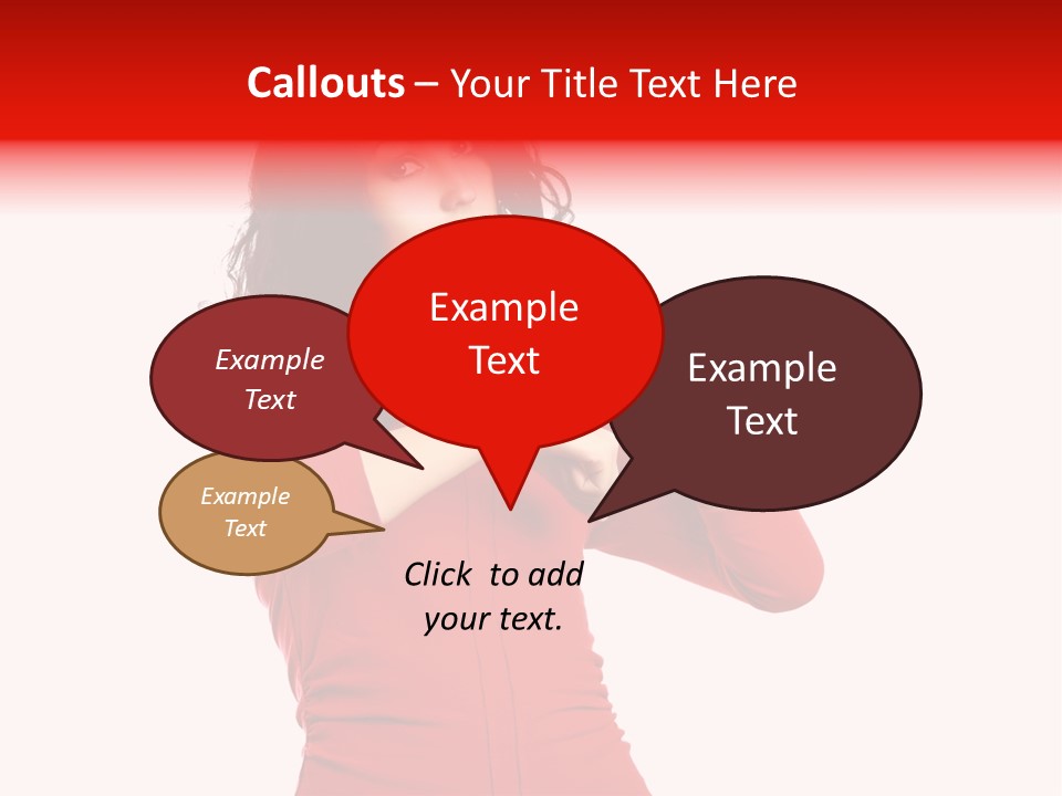 Attention Miss Business PowerPoint Template