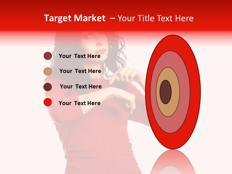 Attention Miss Business PowerPoint Template