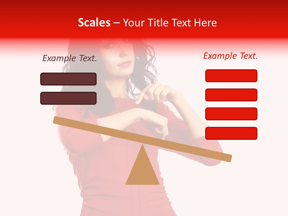 Attention Miss Business PowerPoint Template
