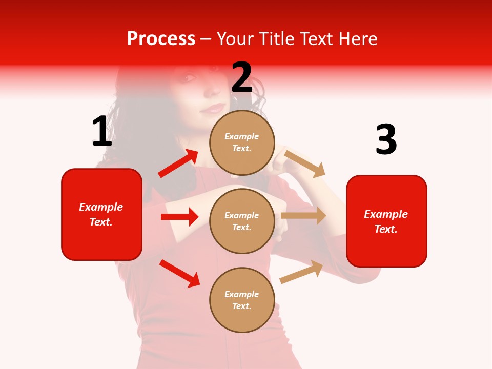 Attention Miss Business PowerPoint Template