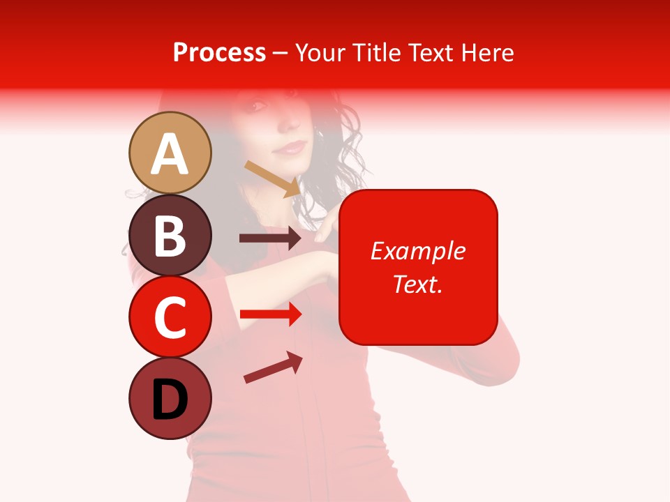 Attention Miss Business PowerPoint Template
