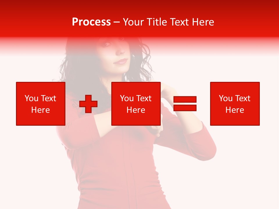 Attention Miss Business PowerPoint Template