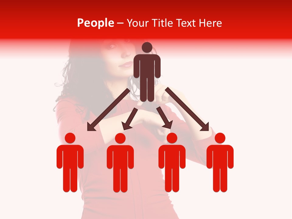 Attention Miss Business PowerPoint Template