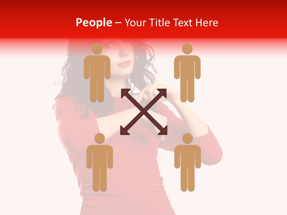 Attention Miss Business PowerPoint Template