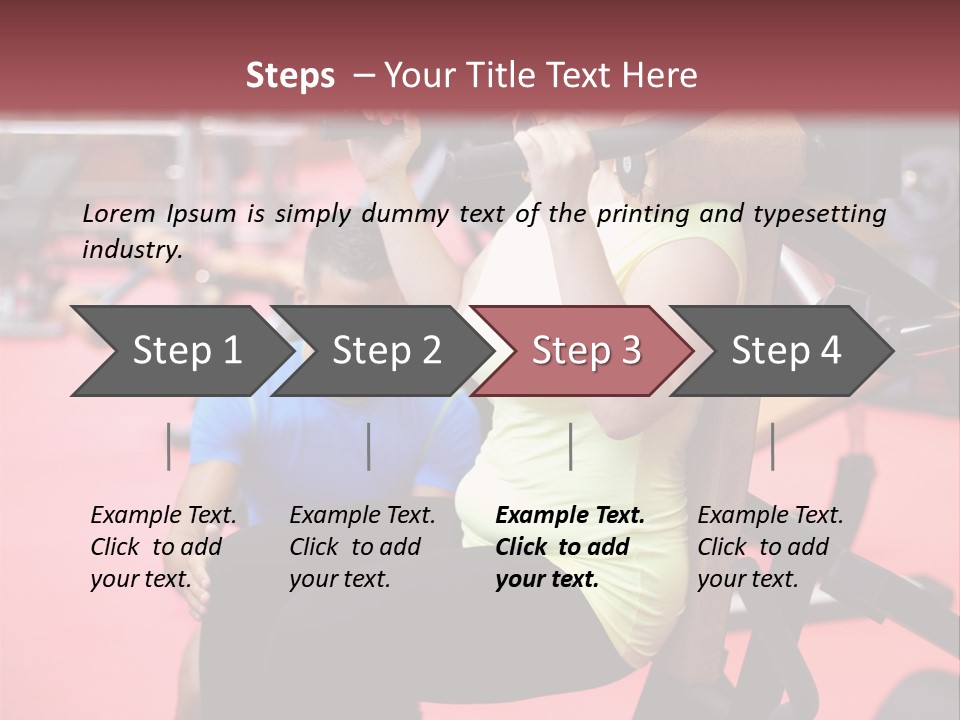 People Sport Personal PowerPoint Template