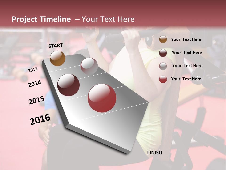 People Sport Personal PowerPoint Template